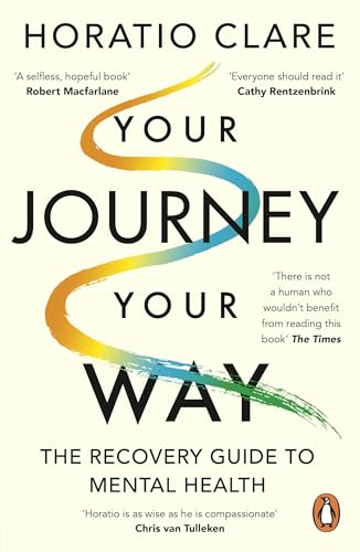 Book cover: "Your Journey, Your Way" with colorful swirling design.
