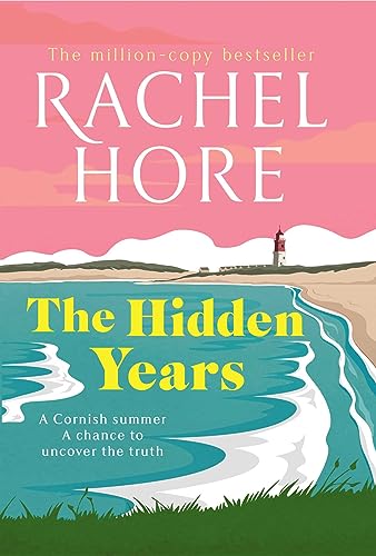 Book cover with coastal illustration, lighthouse, and title “The Hidden Years.”