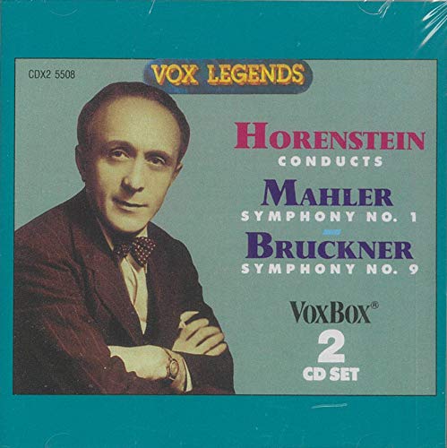 CD case featuring a portrait of conductor Jascha Horenstein.