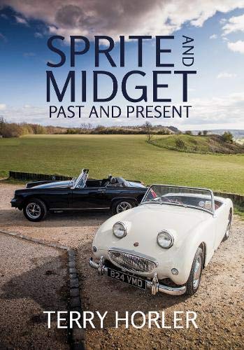 Book cover featuring two classic Austin-Healey Sprite and Midget roadsters.
