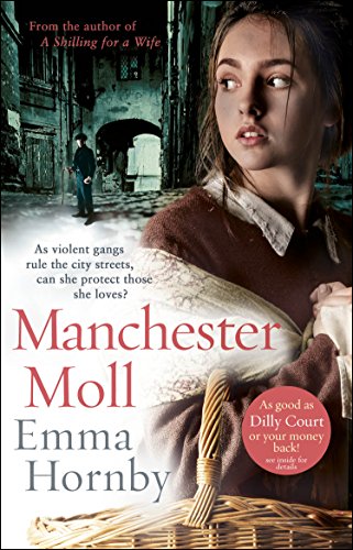 Book cover: woman in period clothing, shadowed street scene in background.