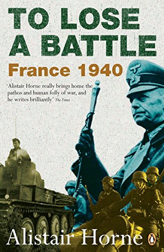 Book cover: “To Lose a Battle, France 1940” with military figures.