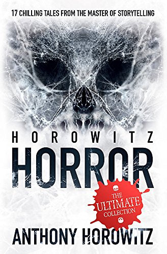 Book cover: skull image with "Horowitz Horror" title and red badge.