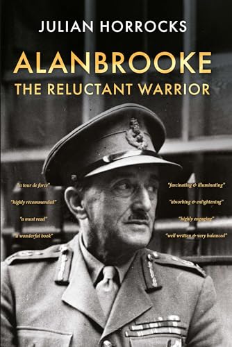Book cover: portrait of Alanbrooke in military uniform, yellow background.