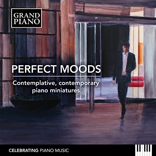 CD cover with painted image of a man walking in a hallway.