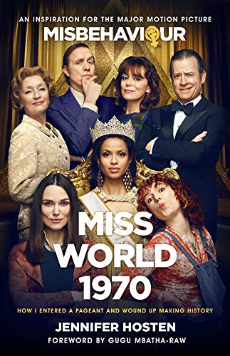 Book cover featuring a group portrait and the title "Miss World 1970".