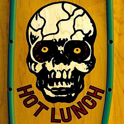CD cover with a yellow skull illustration and bold red text.