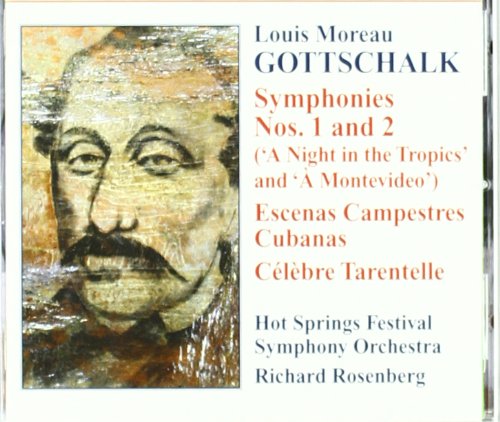 "CD cover featuring a portrait of a man with a mustache and text describing the music."