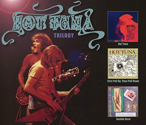 Hot Tuna "Trilogy" 3CD set cover with band photo and album art.