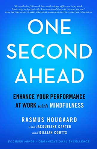 Book cover: "One Second Ahead" with blue gradient background and white text.