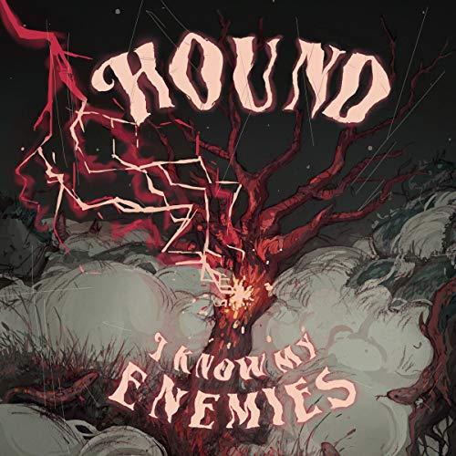 CD cover: dark illustration of a lightning-struck tree with red accents.