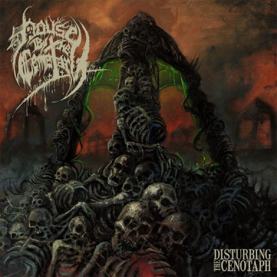 Dark album cover with skulls, gnarled tree, and gothic lettering.