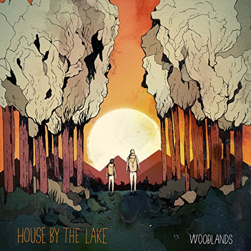 CD cover: two figures stand before trees and a setting sun.