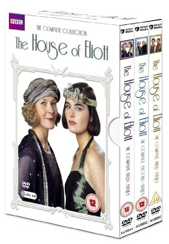 The House of Eliott DVD box set featuring two women in 1920s attire.