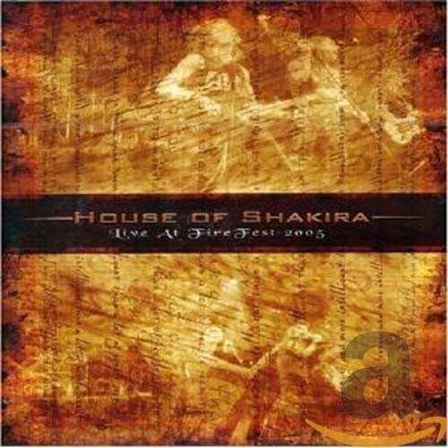 DVD cover for Shakira’s “House Of Shakira - Live At Fire Fest 2005.”