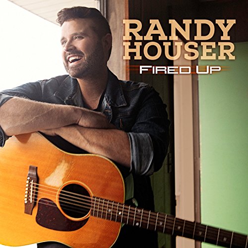 Randy Houser album cover, smiling man with acoustic guitar.