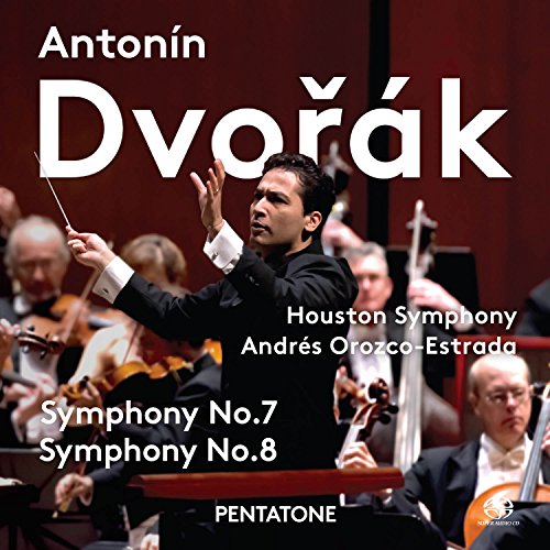 CD cover featuring conductor Andrés Orozco-Estrada with the Houston Symphony.