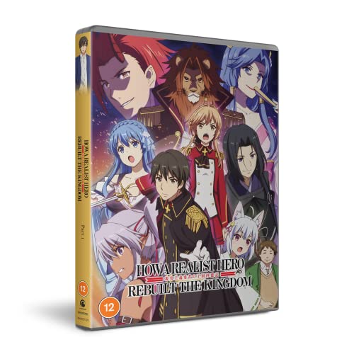 DVD cover for “How A Realist Hero Rebuilt The Kingdom” anime.