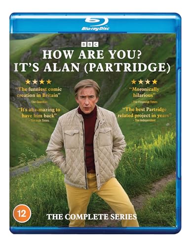 Blu-ray cover for “How Are You? It’s Alan Partridge” featuring Steve Coogan.