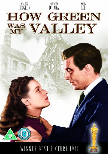 “How Green Was My Valley” DVD cover with Walter Pidgeon and Maureen O'Hara.