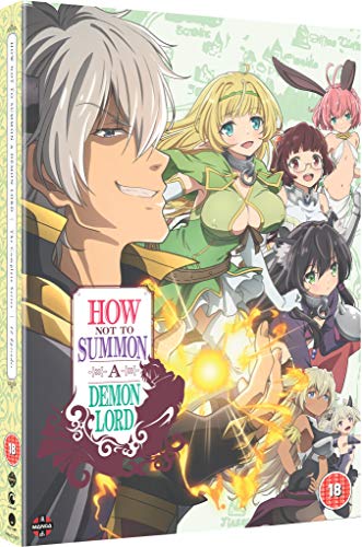 DVD cover featuring anime characters and fiery magical effects.