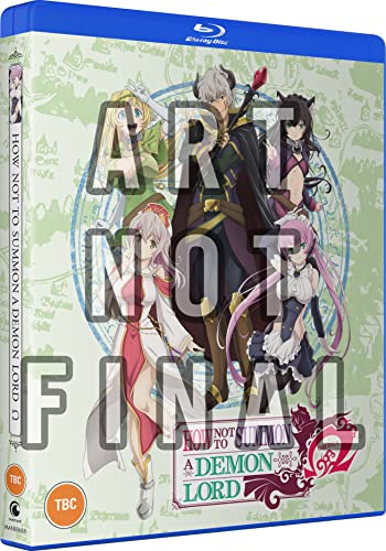 Blu-ray cover for “How Not To Summon A Demon Lord: Season 2” anime.
