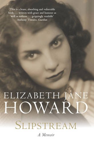 Book cover featuring a sepia-toned portrait of Elizabeth Jane Howard with white text overlay.