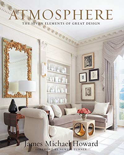 Book cover: "Atmosphere" with a classically styled, light-filled interior scene.