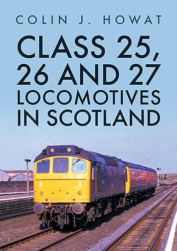 Book cover featuring a yellow and blue diesel locomotive on railway tracks.