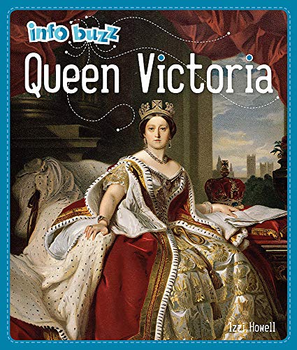 Book cover showing a portrait of Queen Victoria wearing a crown and royal robes.
