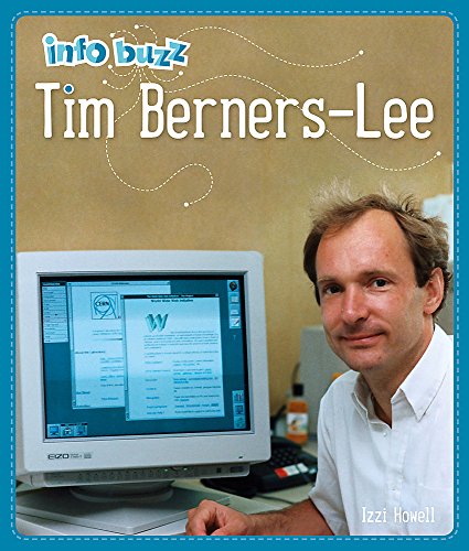 Book cover featuring Tim Berners-Lee beside a computer screen.