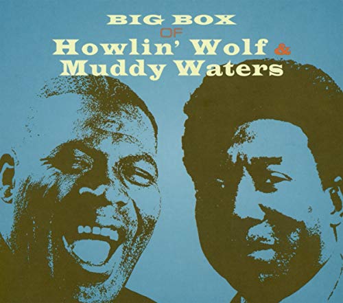 CD cover featuring portraits of Howlin' Wolf and Muddy Waters.