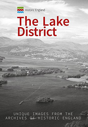 Black and white landscape photograph of the Lake District book cover.