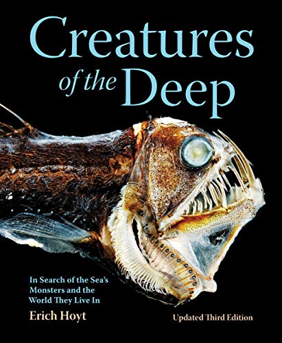 Book cover featuring a close-up of an anglerfish with open mouth.