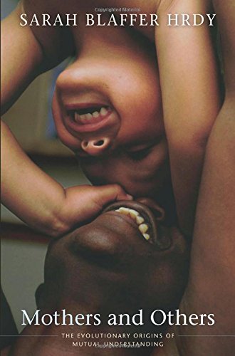 A book cover showing a child upside down touching foreheads with an adult.