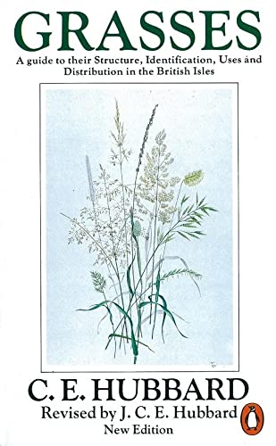 Book cover titled Grasses featuring a botanical illustration of various grass species.