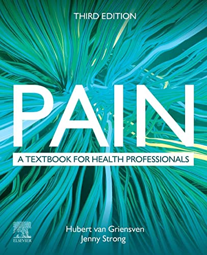 Book cover: "Pain," a textbook for health professionals, third edition.