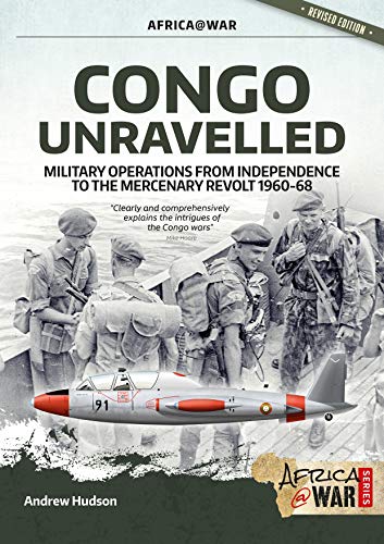 Book cover: "Congo Unravelled" depicting soldiers and a fighter jet.