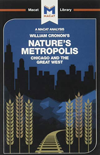 Book cover with Chicago skyline, wheat, and railroad tracks imagery.