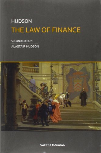 Book cover: “The Law of Finance” second edition by Alastair Hudson.