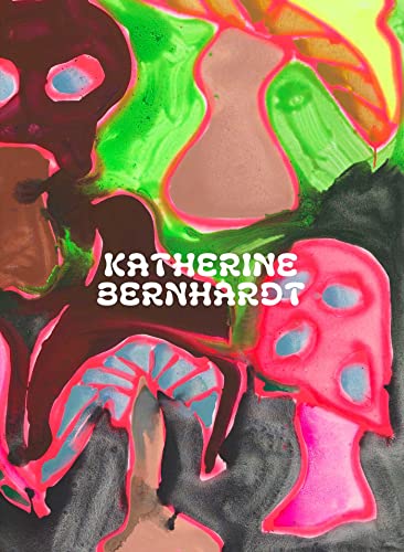 Bright, colorful painting of mushrooms and lobster claws on dark background.