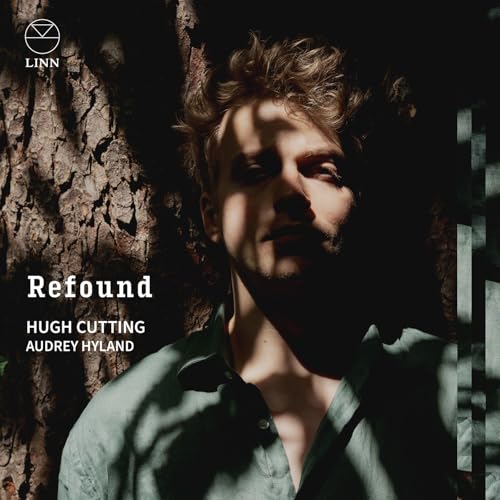 CD cover for "Refound" by Hugh Cutting and Audrey Hyland, portrait.