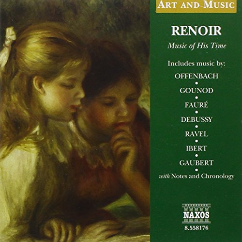 CD cover featuring Renoir painting of two young girls reading.