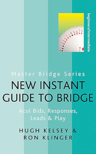 Book cover for “New Instant Guide to Bridge” with playing cards.