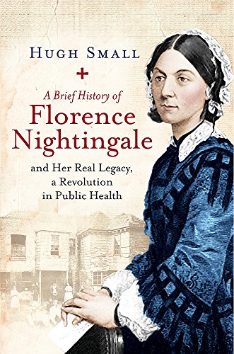 Book cover featuring a portrait of Florence Nightingale in nursing uniform.
