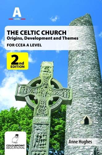 Book cover: “The Celtic Church” with a stone cross and tower.
