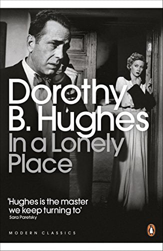 Black and white book cover featuring a man and a woman in a doorway.
