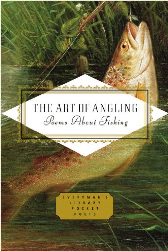 Book cover depicting a painting of a fish caught on a fishing line.