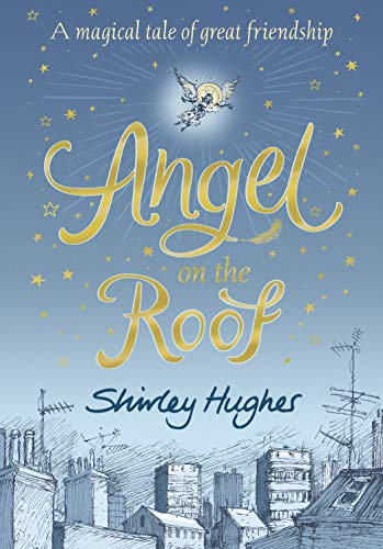 Book cover: “Angel on the Roof” depicts an angel over a cityscape.