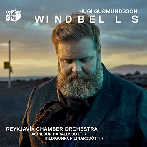 Blu-ray cover featuring composer Hugi Gudmundsson with a blurred landscape.